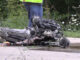 An engine ripped from a Mercedes on Brinker Road after a high-speed crash on Brinker Road near Hills and Dales Road in Barrington Hills; the morning after the single-vehicle crash overnight Friday/Saturday, July 25, 2026 (CapturedNews).