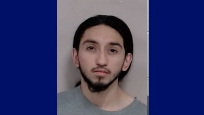 Edgar Garcia Martinez, charged with Possession of a Controlled Substance and other charges, including weapons charges (SOURCE: Palatine Police Department)
