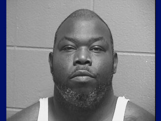 Ernie Dotson, charged with Aggravated Discharge of a Firearm and other charges (SOURCE: Cook County Sheriff's Office/black-and-white photo).