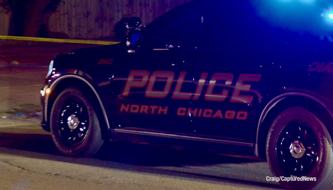 Fatal stabbing crime scene on 10th Street in North Chicago on Sunday, July 19, 2026 (PHOTO CREDIT: Craig/CapturedNews).