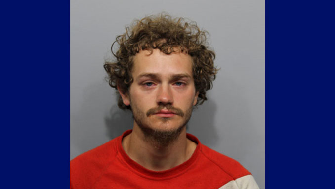 Jonathan Townsend, arrested for Aggravated Battery to a Police Officer and other charges at 3:19 p.m. on Thursday, September 4, 2025 (SOURCE: Arlington Heights Police Department).