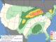 Day 1 Convective Outlook/Categorical for overnight Wednesday/Thursday, July 1-2, 2026 indicates some Level 1/5 and Level 2/5 risk of severe thunderstorms possible in northern Illinois (SOURCE: NOAA/NWS Storm Prediction Center)