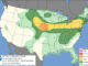 Day 1 Convective Outlook/Categorical for Friday, July 3, 2026 indicates a Level 2/5 Severe Thunderstorm Risk with high winds risk, but no tornado risk (SOURCE: NOAA/NWS Storm Prediction Center)
