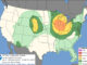 Day 1 Convective Outlook/Categorical for Monday, July 27, 2026 indicates Level 3 risk of severe thunderstorms with a 2% risk of a tornado in northern and central Illinois and neighboring states (SOURCE: NOAA/NWS Storm Prediction Center).